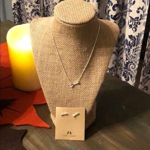 Cupid’s Arrow Necklace and Earrings